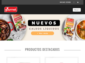 'gourmet.cl' screenshot