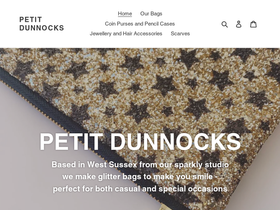 petitdunnocks.com homepage screenshot
