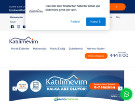 'katilimevim.com.tr' screenshot