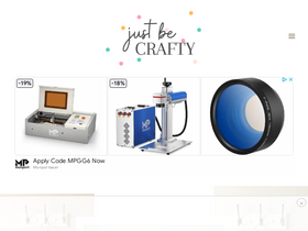 'justbcrafty.com' screenshot