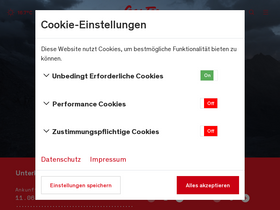 'saas-fee.ch' screenshot