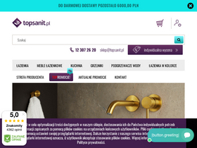 'topsanit.pl' screenshot
