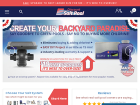 'discountsaltpool.com' screenshot