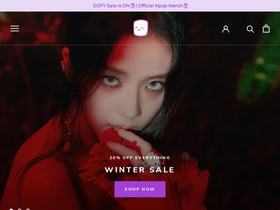 'kpop-merchandise-online.com' screenshot