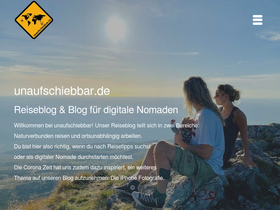 'unaufschiebbar.de' screenshot