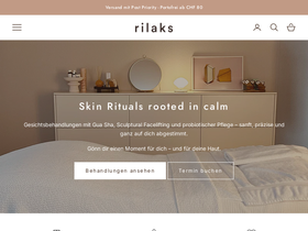 rilaks.ch homepage screenshot