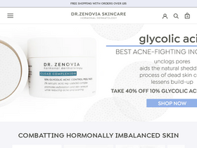 'drzenovia.com' screenshot