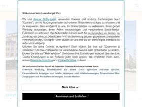 'wort.lu' screenshot