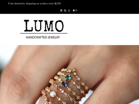 shoplumo.com homepage screenshot