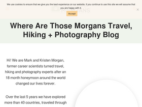 'wherearethosemorgans.com' screenshot