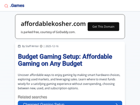 affordablekosher.com