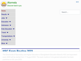 'alormela.org' screenshot