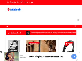 'midgab.com' screenshot