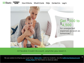 'elastic.com' screenshot