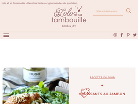 'cuisinelolo.fr' screenshot
