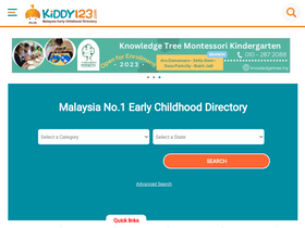 'kiddy123.com' screenshot