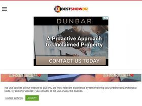 'bestshowbiz.com' screenshot