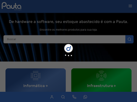 'pauta.com.br' screenshot