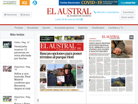 'australosorno.cl' screenshot