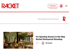 'racketmn.com' screenshot