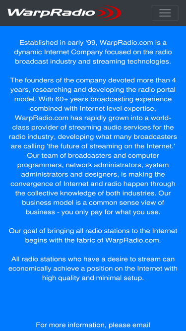 warpradio.com
