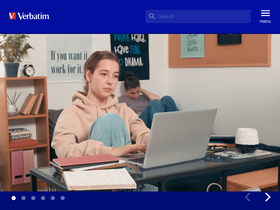 'verbatim.com' screenshot