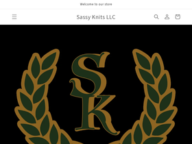 sassyknitsllc.com homepage screenshot
