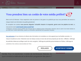 'bebesetmamans.com' screenshot