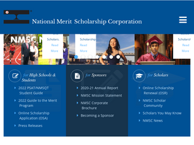 'nationalmerit.org' screenshot