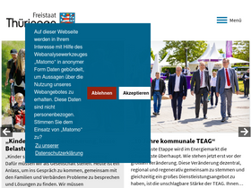 'verwaltung.thueringen.de' screenshot