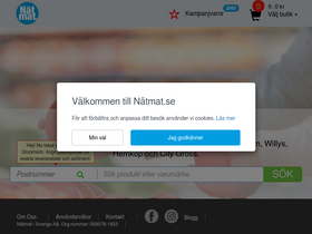 'natmat.se' screenshot