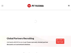 'avaccess.com' screenshot