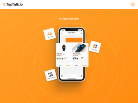 'taptalk.io' screenshot
