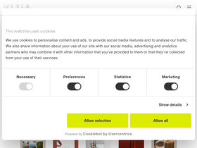 'vibia.com' screenshot