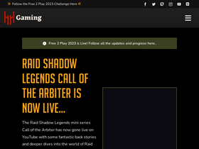 'hellhades.com' screenshot