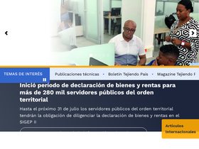 'funcionpublica.gov.co' screenshot