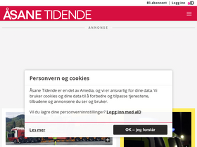 'aasanetidende.no' screenshot