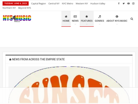 'nysmusic.com' screenshot