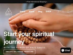 lightofki.com homepage screenshot