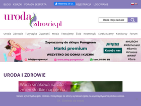 'urodaizdrowie.pl' screenshot