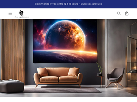 deco-spatiale.com homepage screenshot