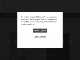 'theyamazakihome-europe.com' screenshot