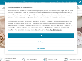 'faireparterie.fr' screenshot