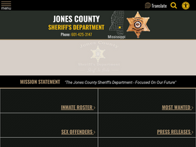 'jonesso.com' screenshot