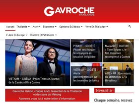 'gavroche-thailande.com' screenshot