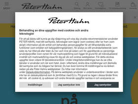 'peterhahn.se' screenshot