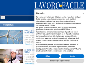 'lavorofacile.info' screenshot