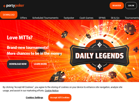 'partypoker.es' screenshot