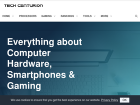 'techcenturion.com' screenshot