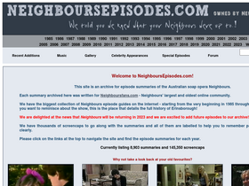 'neighboursepisodes.com' screenshot